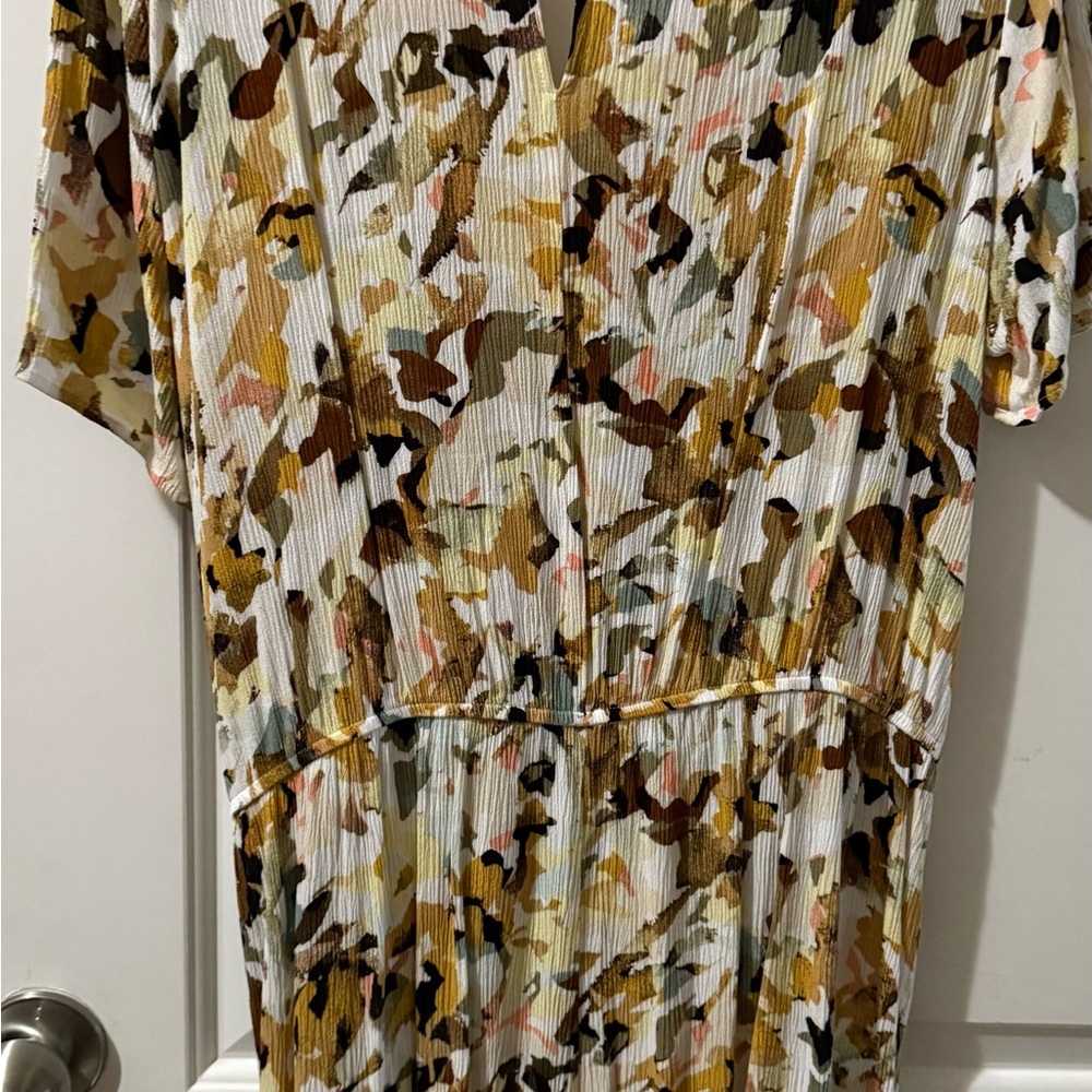 Nine West Multicolor Abstract Jumpsuit